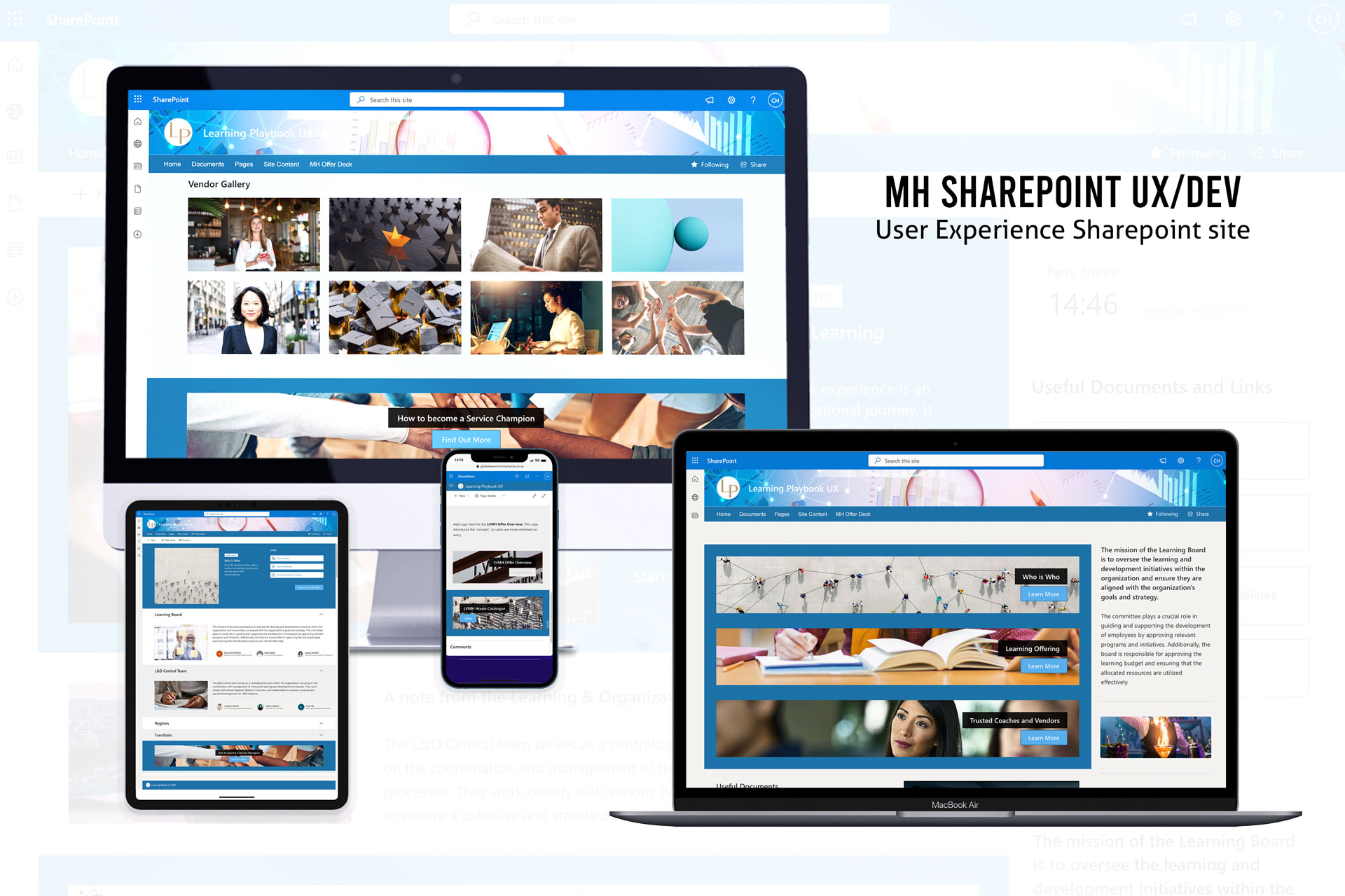 Sharepoint Responsive Mockups 1