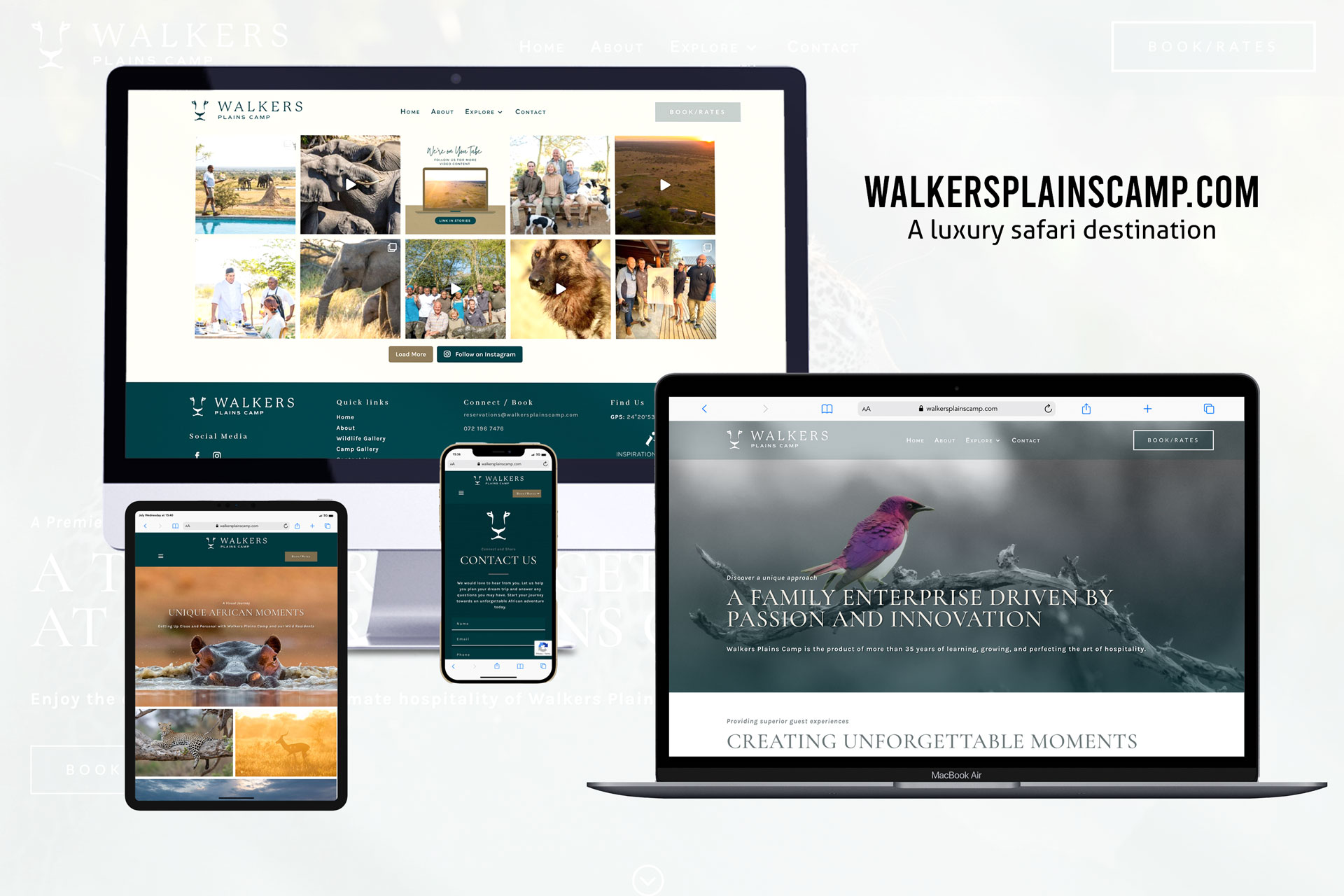 WalkersPlains Camp Responsive Mockups 1