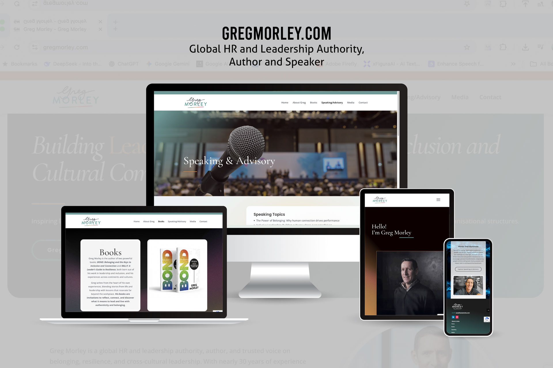 Greg Morley Responsive Portfolio
